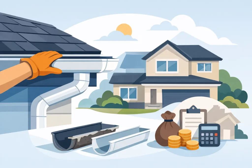 Gutter Replacement Cost: What Homeowners Pay