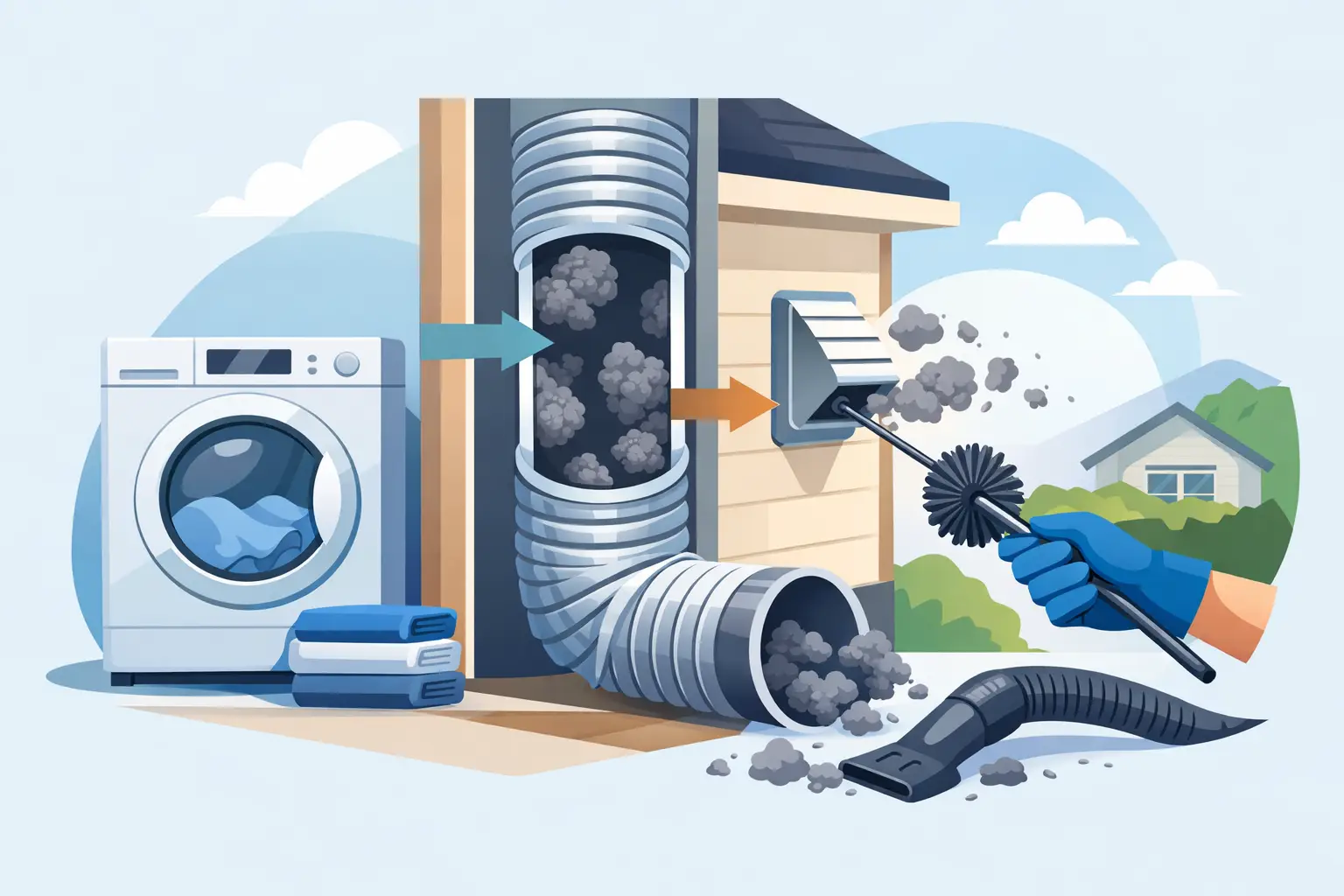 How Often to Clean Dryer Vent at Home - On Time Home Experts 2026 2026