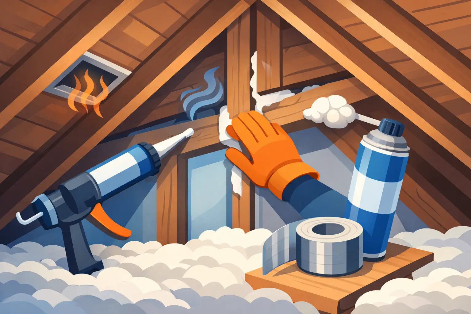 How to Seal Attic Air Leaks Before Insulating - On Time Home Experts 2026 2026