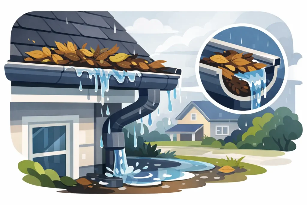 What Happens If Gutters Are Clogged at Home?