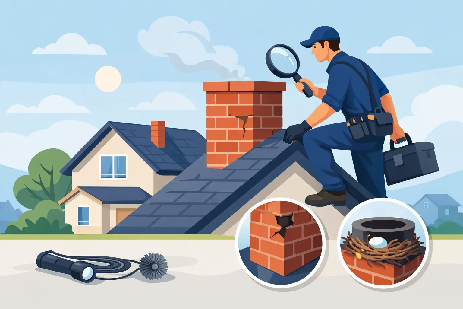 When Does Your Home Need a Chimney Inspection - On Time Home Experts 2026 2026