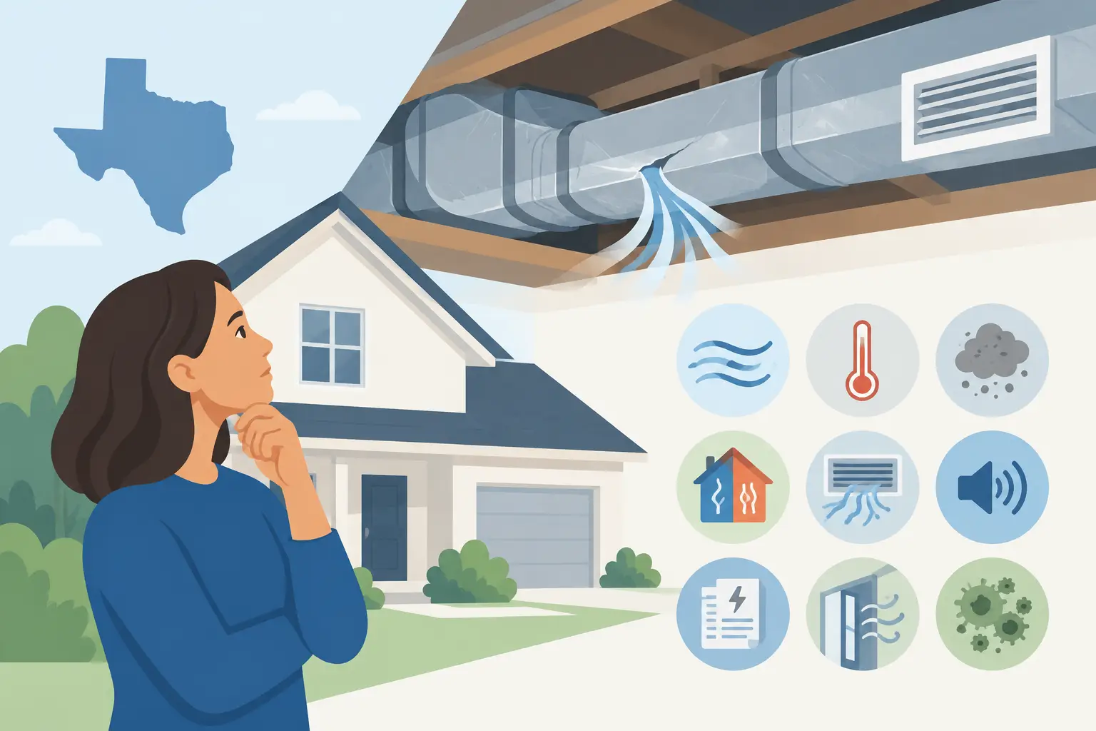 9 Duct Leak Signs Texas Homeowners Should Know - On Time Home Experts 2026 2026