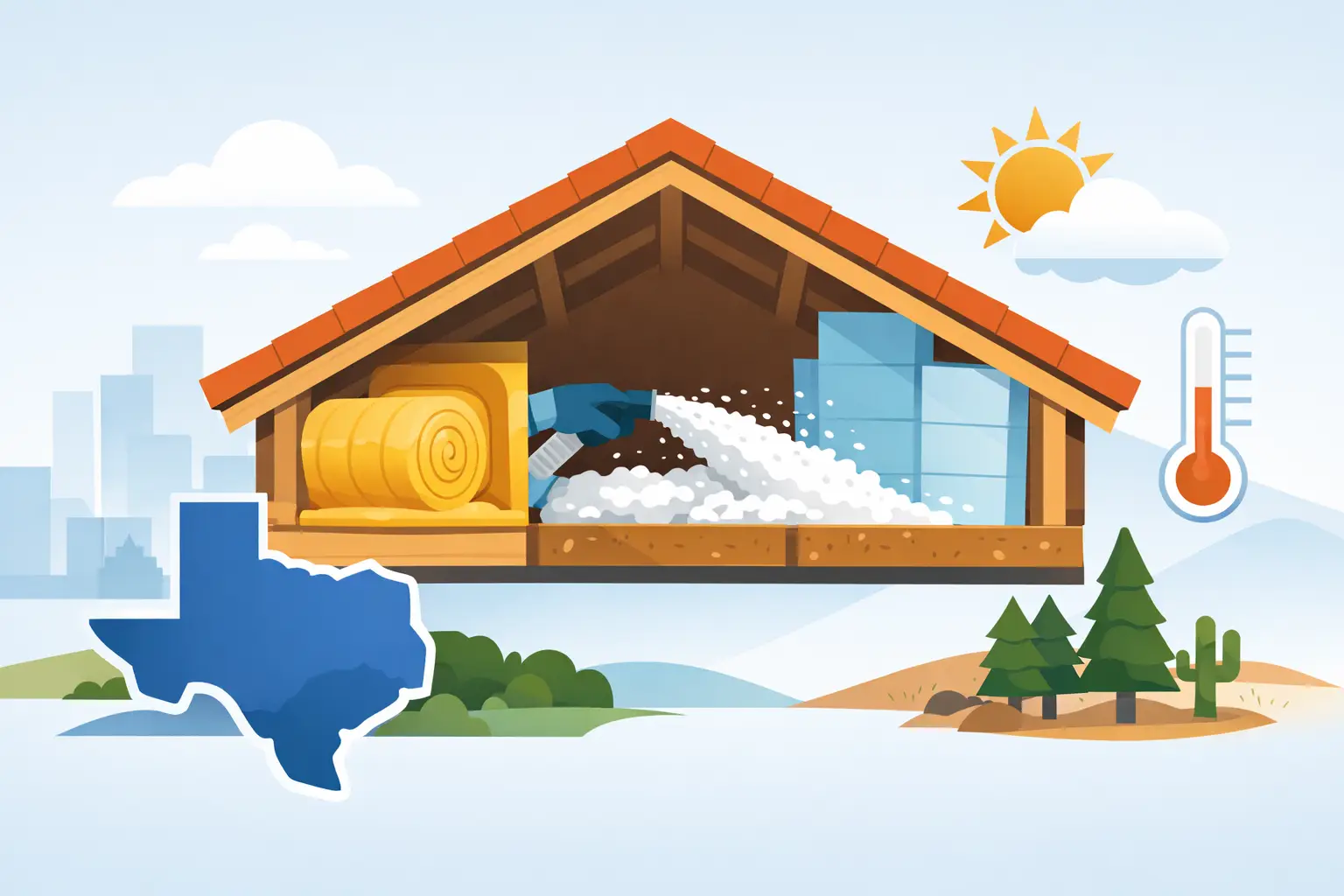Choose the Right Attic Insulation in Texas - On Time Home Experts 2026 2026
