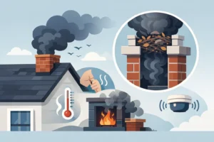 How to Tell a Chimney Blockage Is Causing Trouble - On Time Home Experts - On Time Home Experts Air Duct Cleaning Chimney Cleaning Dryer Vent Cleaning Attic Insulation Background Checked & Drug Tested Skilled and Trained Technicians 972-433-9636 2026 2026 Air Duct | Chimney | Dryer Vent Cleaning | Attic Insulation