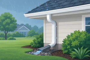 Rain Gutter Drainage Solutions That Protect Homes - On Time Home Experts - On Time Home Experts Air Duct Cleaning Chimney Cleaning Dryer Vent Cleaning Attic Insulation Background Checked & Drug Tested Skilled and Trained Technicians 972-433-9636 2026 2026 Air Duct | Chimney | Dryer Vent Cleaning | Attic Insulation